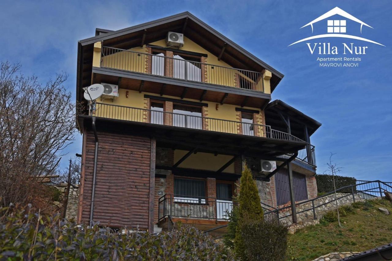 Villa Nur - Lake View Apartaments Mavrovi Anovi Exterior photo